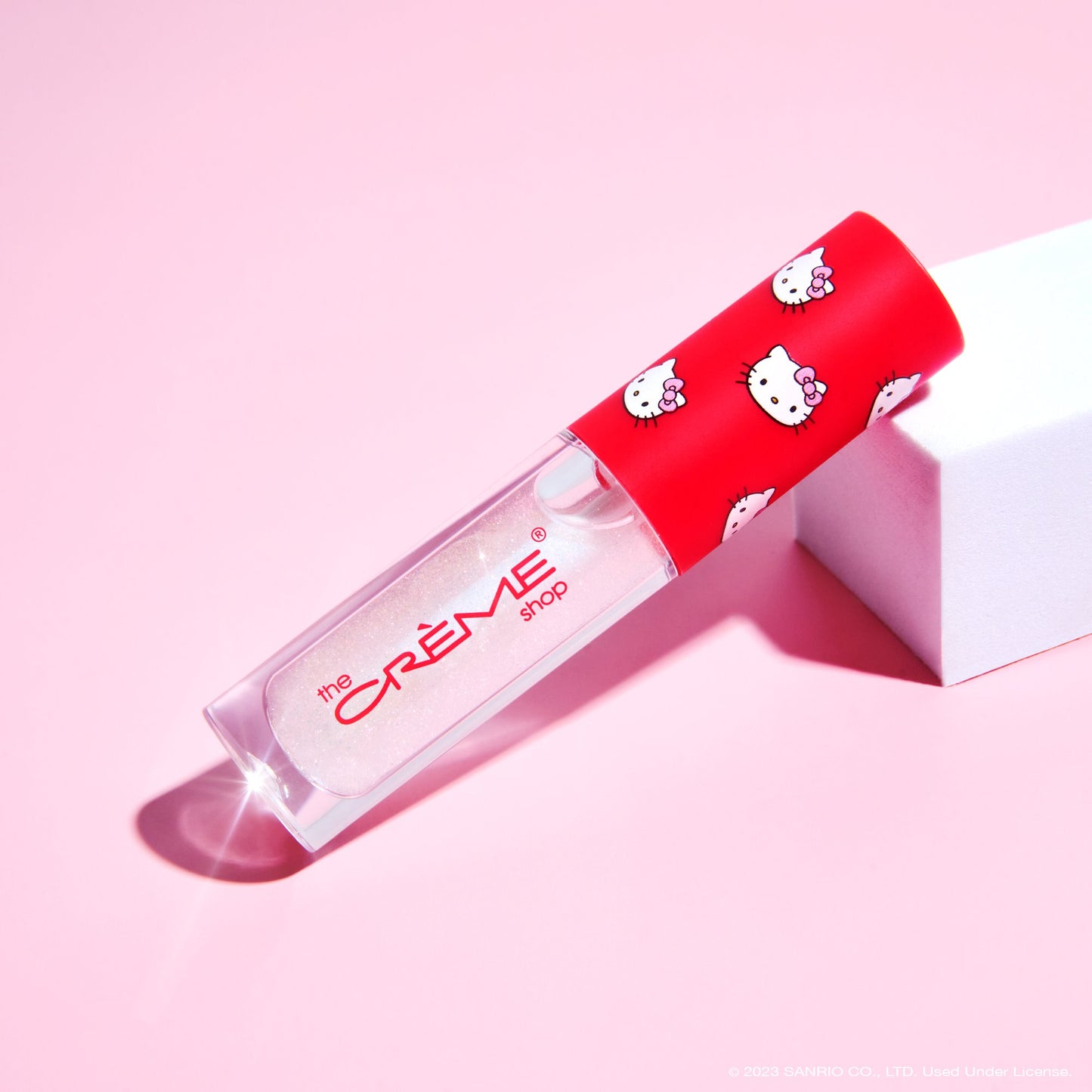 The Crème Shop x Hello Kitty Kawaii Kiss Shimmer Lip Oil - Watermelon Flavored Lip Oil The Crème Shop x Sanrio