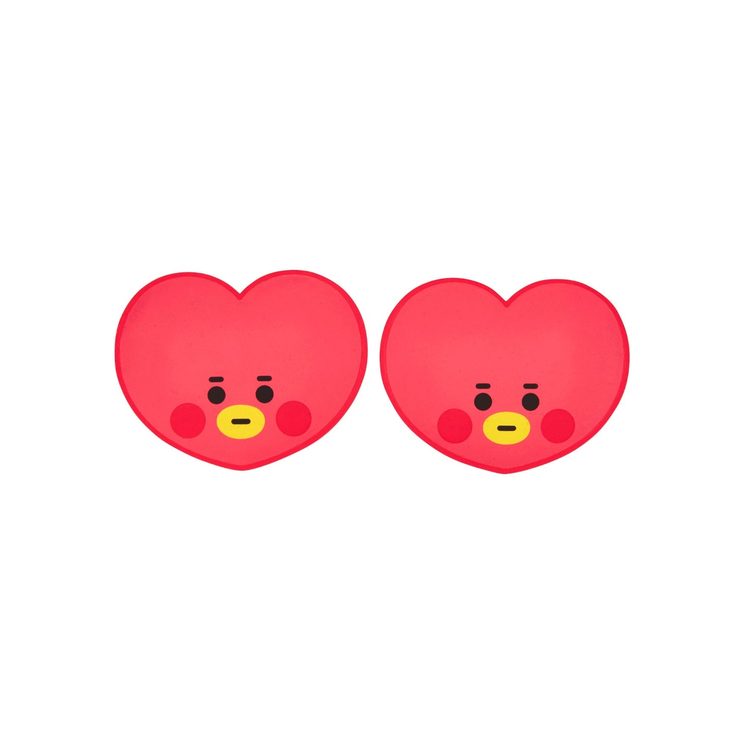 BT21: Stuck On U Hair Grips Set of 2 - TATA The Crème Shop