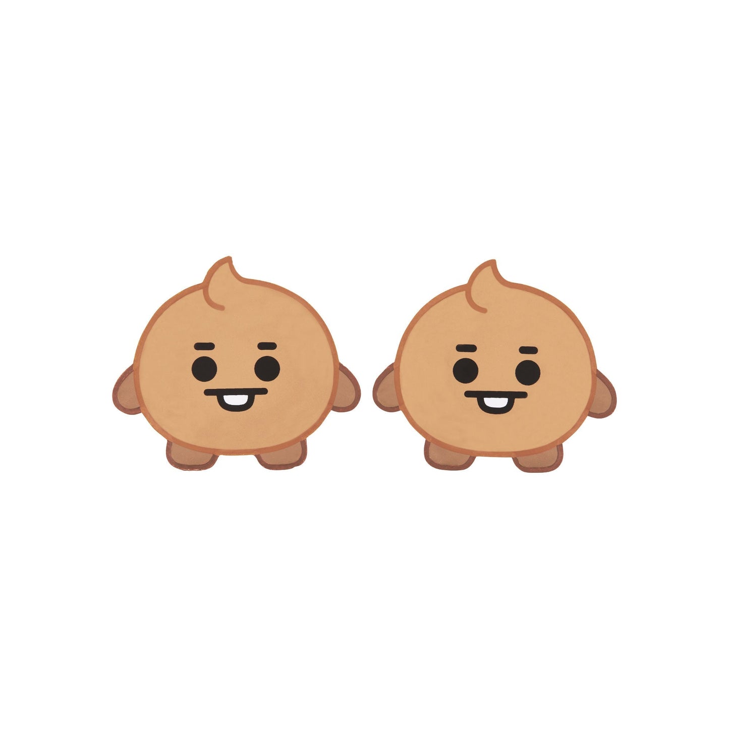BT21: Stuck On U Hair Grips Set of 2 - SHOOKY The Crème Shop