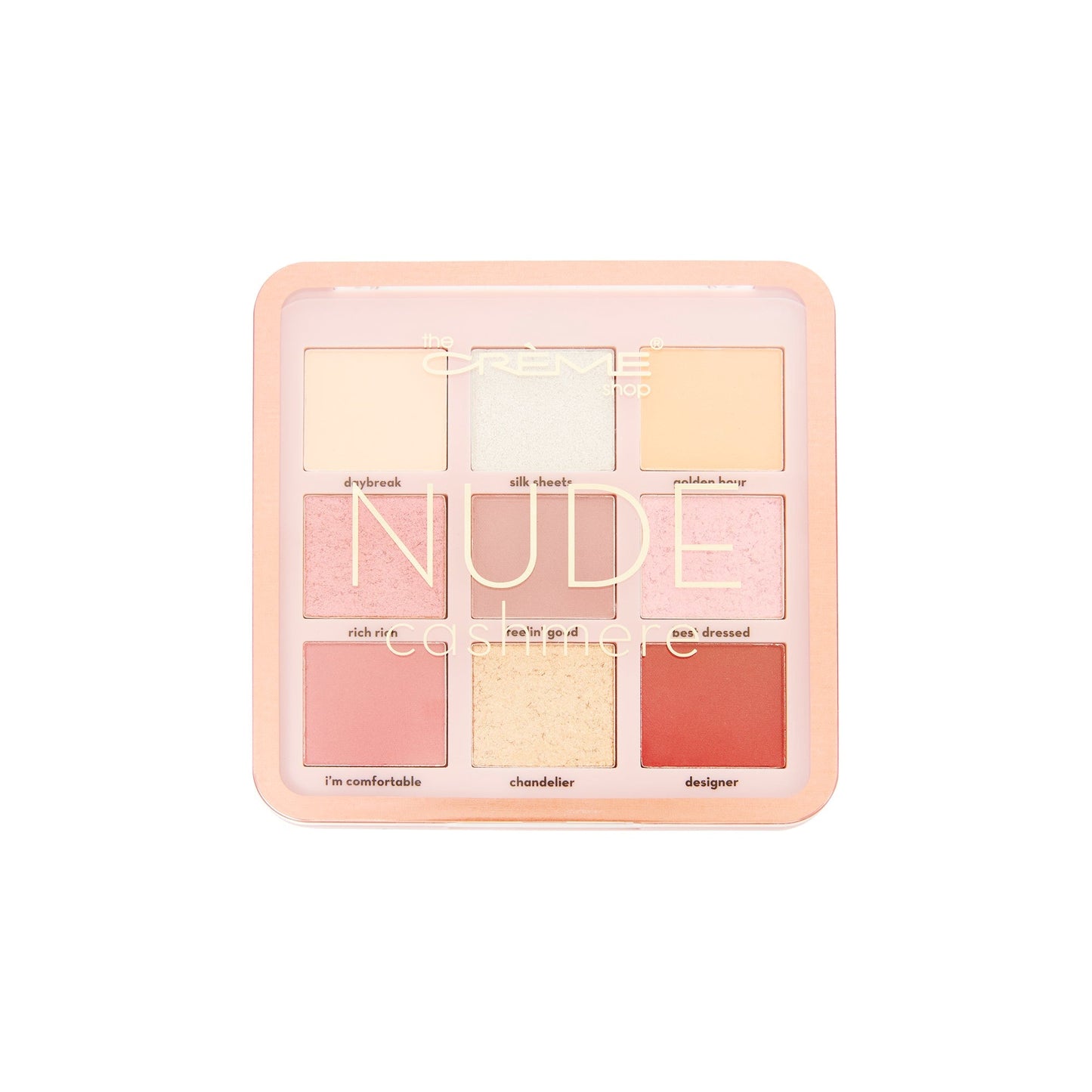 Nude Cashmere Eyeshadow Palette Eyeshadow Palette The Crème Shop