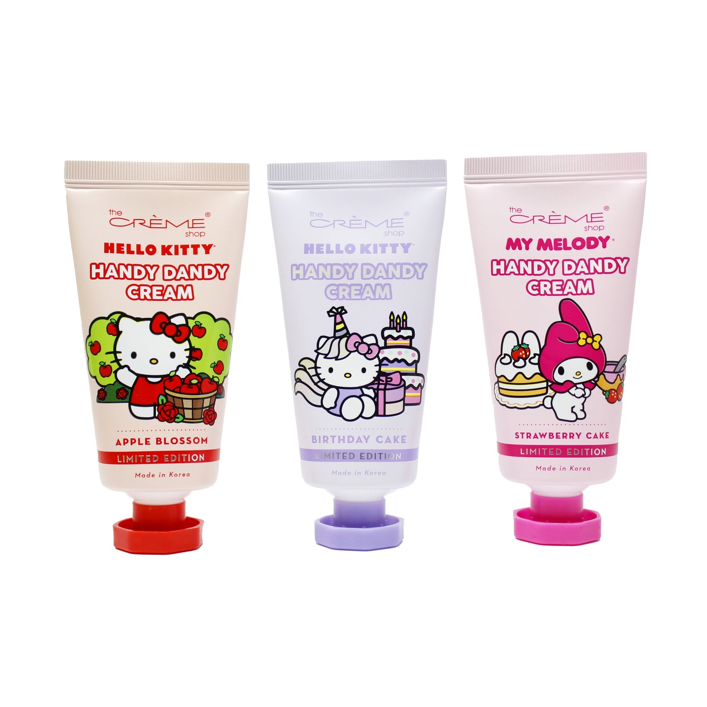 The Crème Shop x Hello Kitty and Friends Handy Dandy Cream Set Hand Creams The Crème Shop x Sanrio