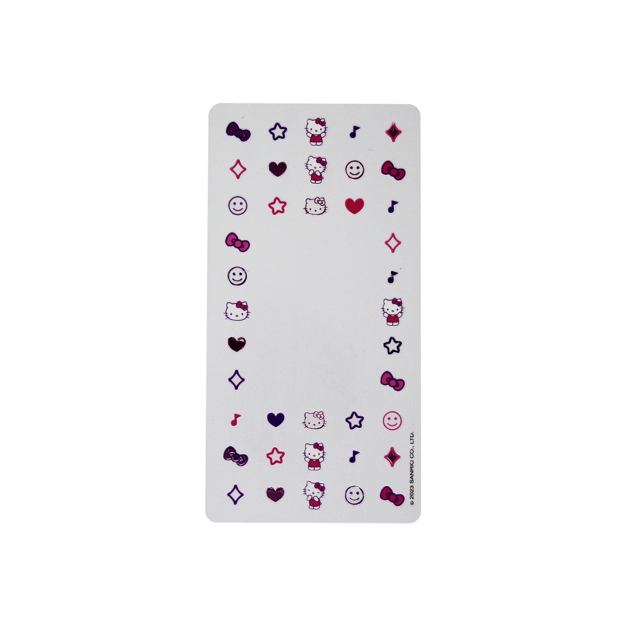 The Crème Shop x Hello Kitty(Purple) 50 Nail Decals + Clear Polish Nail Decals The Crème Shop x Sanrio 
