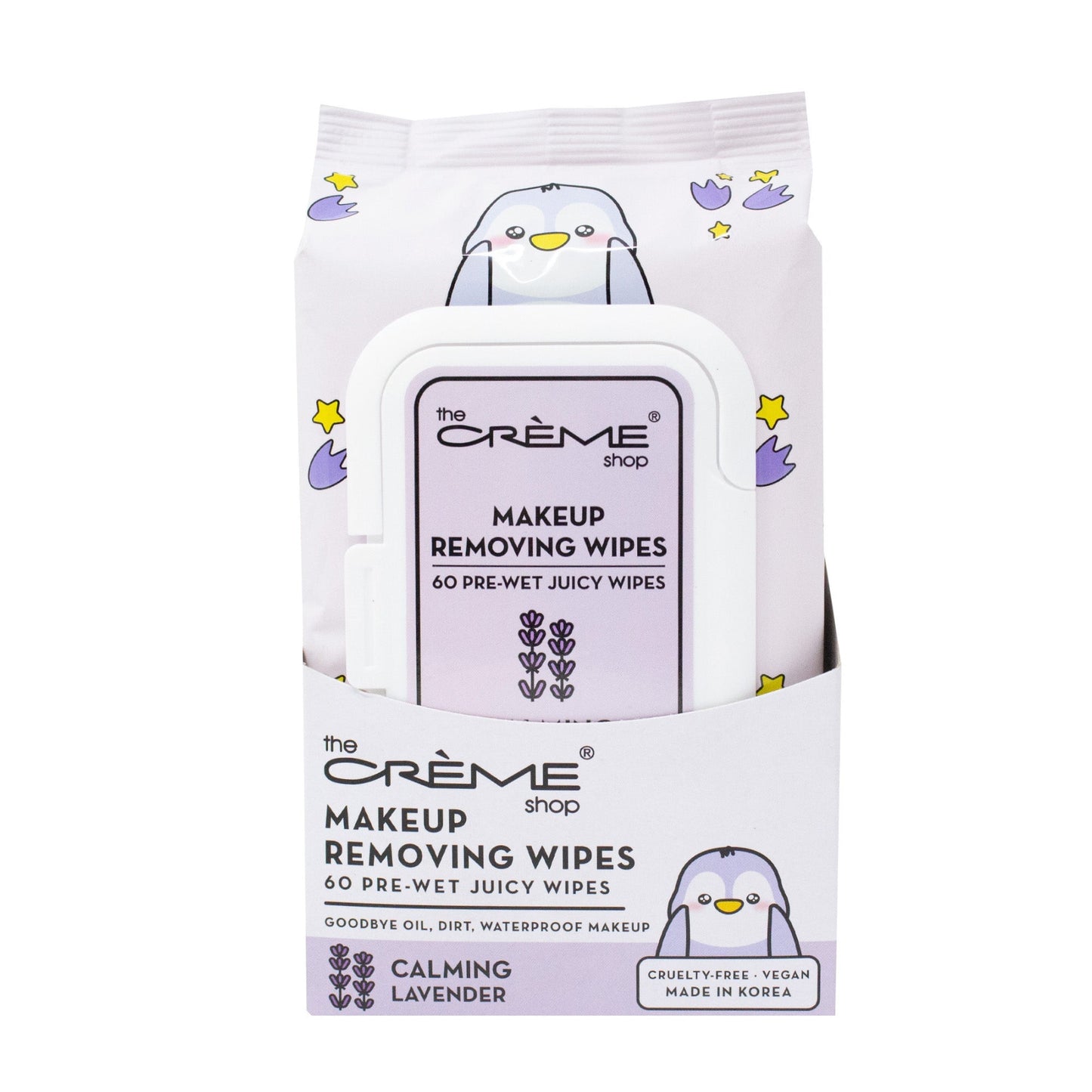 Penguin Juicy Makeup Removing Wipes - (60 Ct) Towelettes The Crème Shop