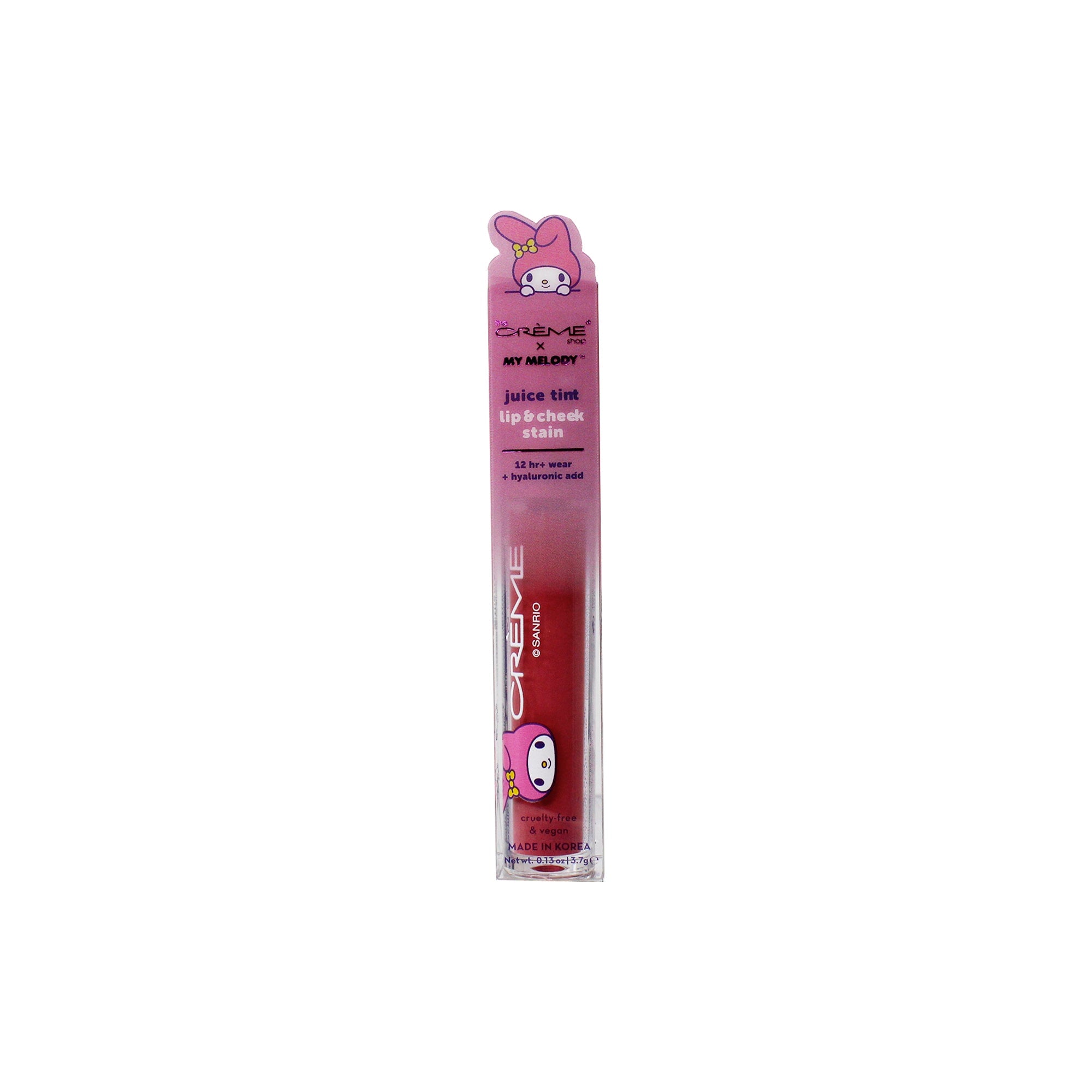 The Crème Shop x My Melody Juice Tint Lip & Cheek Stain - Strawberry Milk Lip & Cheek Chic Stick The Crème Shop x Sanrio 