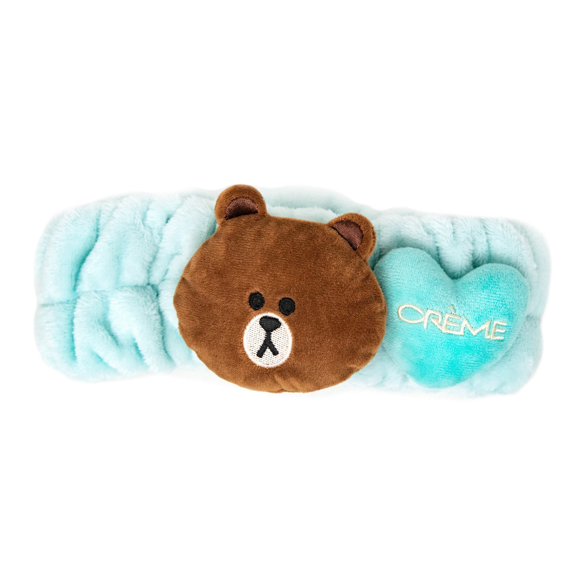 3D Teddy Headyband BROWN The Creme Shop