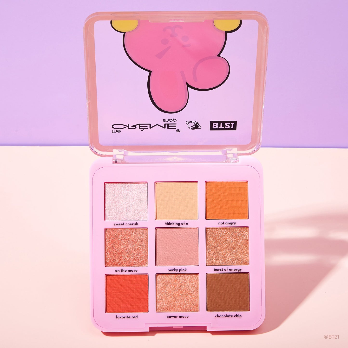 The Crème Shop | BT21: HEART & SOUL Eyeshadow Palette - COOKY Eyeshadow Palette The Crème Shop x BT21