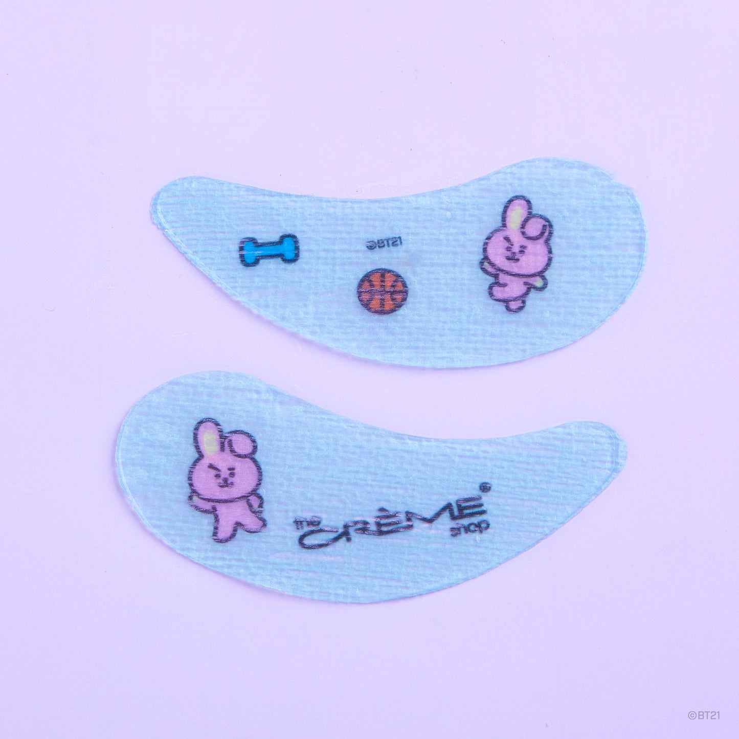 “Brighten Up” COOKY Hydrogel Under Eye Patches | Smoothing & Firming Under Eye Patches The Crème Shop x BT21