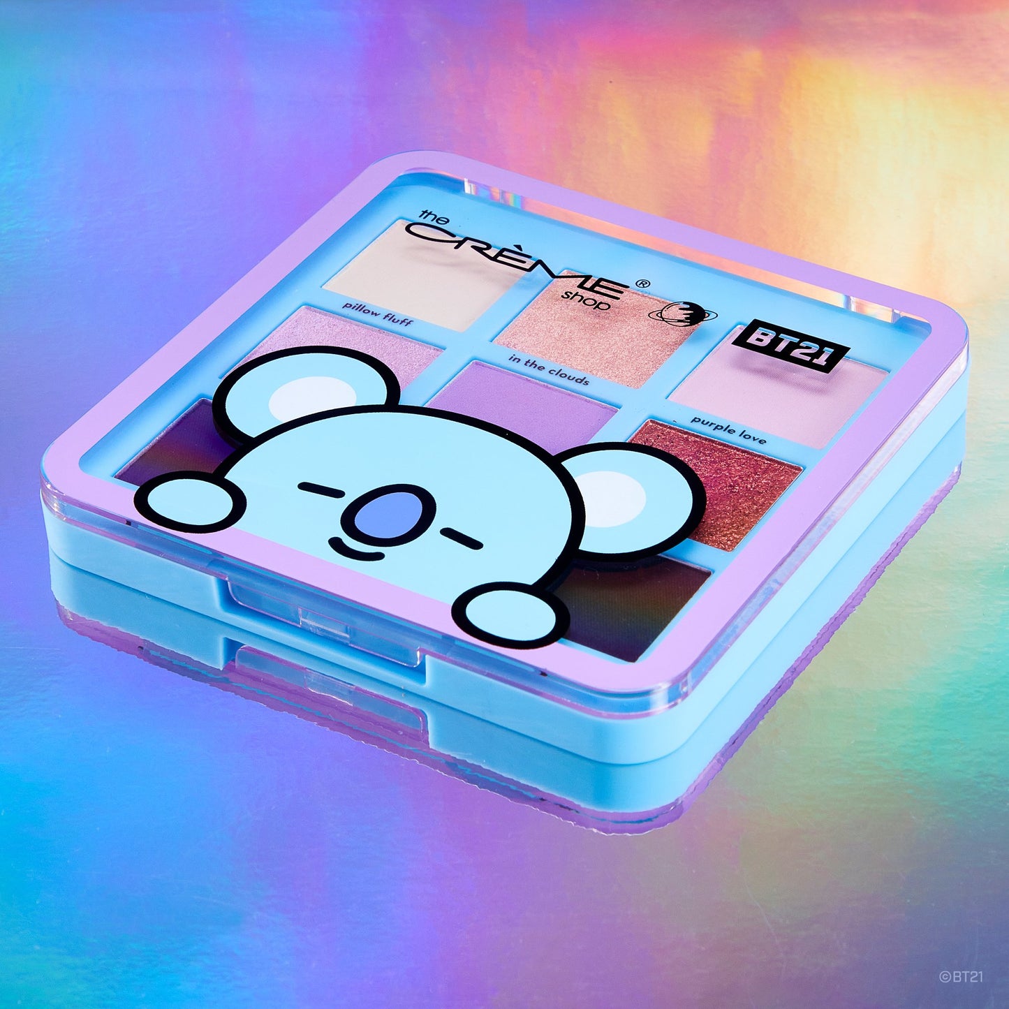 The Crème Shop | BT21: PURPLE LOVE Eyeshadow Palette Eyeshadow Palette The Crème Shop x BT21