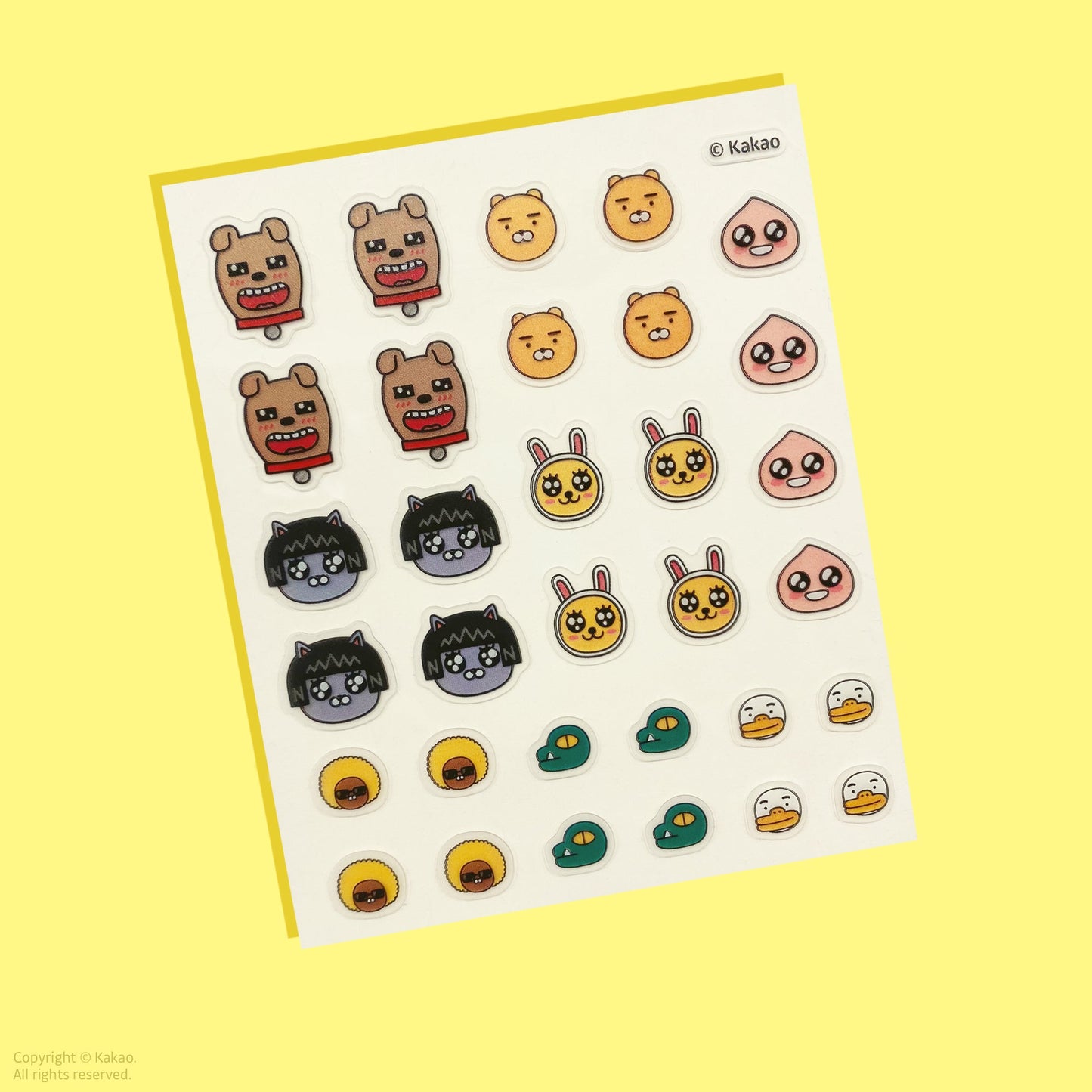 KAKAO FRIENDS Hydrocolloid Acne Patches For Dark Spots Hydrocolloid Acne Patches The Crème Shop x KAKAO FRIENDS
