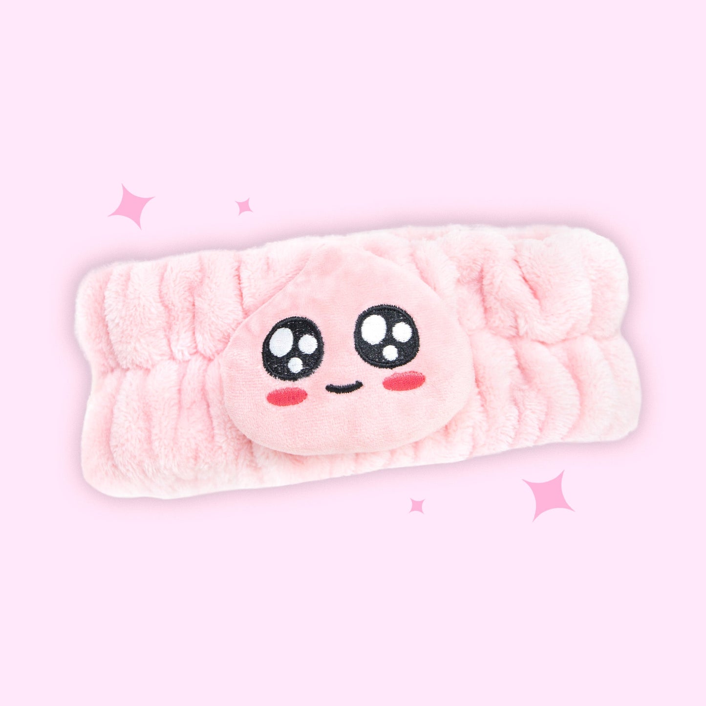 KAKAO FRIENDS APEACH 3D Teddy Headyband™ Headbands The Crème Shop x KAKAO FRIENDS