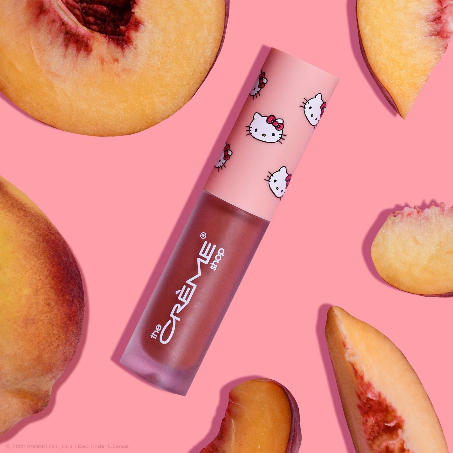 The Crème Shop x Hello Kitty Kawaii Kiss Moisturizing Lip Oil Lip Oil The Crème Shop x Sanrio Peach Flavored (Tinted)