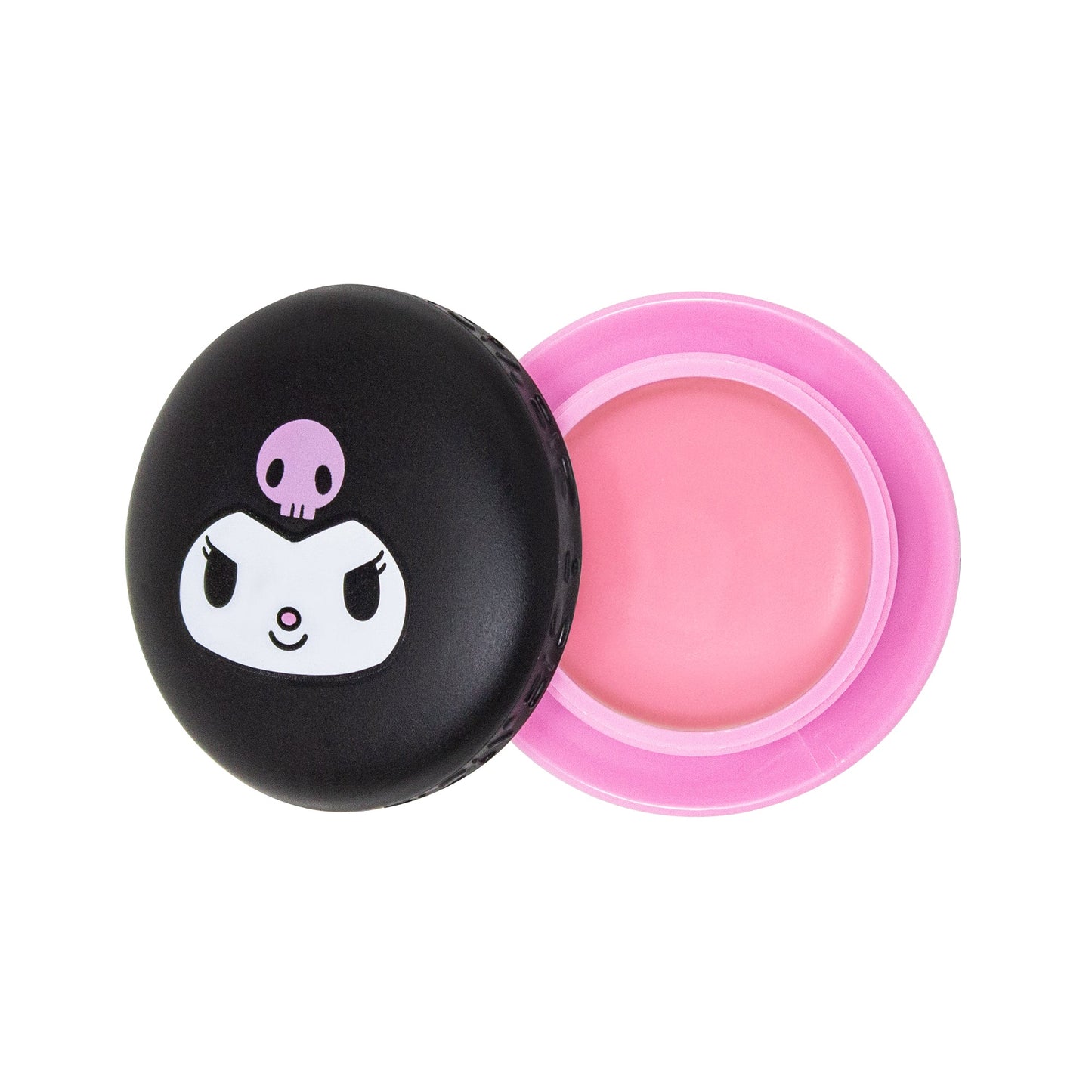The Crème Shop x Kuromi Macaron Lip Balm - Raspberry Cream Puff Lip Balms The Crème Shop x Sanrio