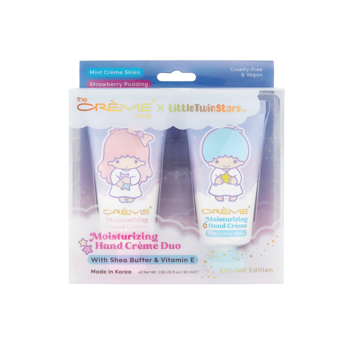 Little Twin Stars Moisturizing Hand Crème Duo Hand Creams The Crème Shop x Sanrio