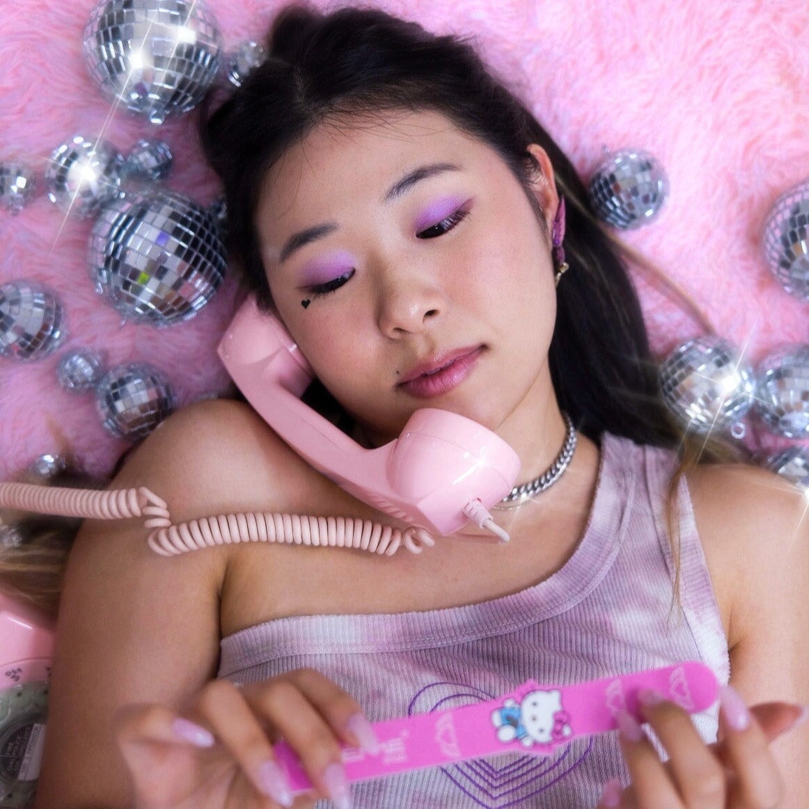 Hello Kitty Y2K Angel Baby Eyeshadow Palette Eyeshadow Palette The Crème Shop x Sanrio