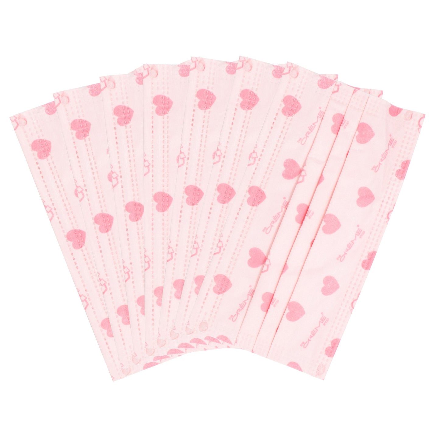 3-Ply Protective Face Mask - Heart's Content (Disposable) - The Crème Shop