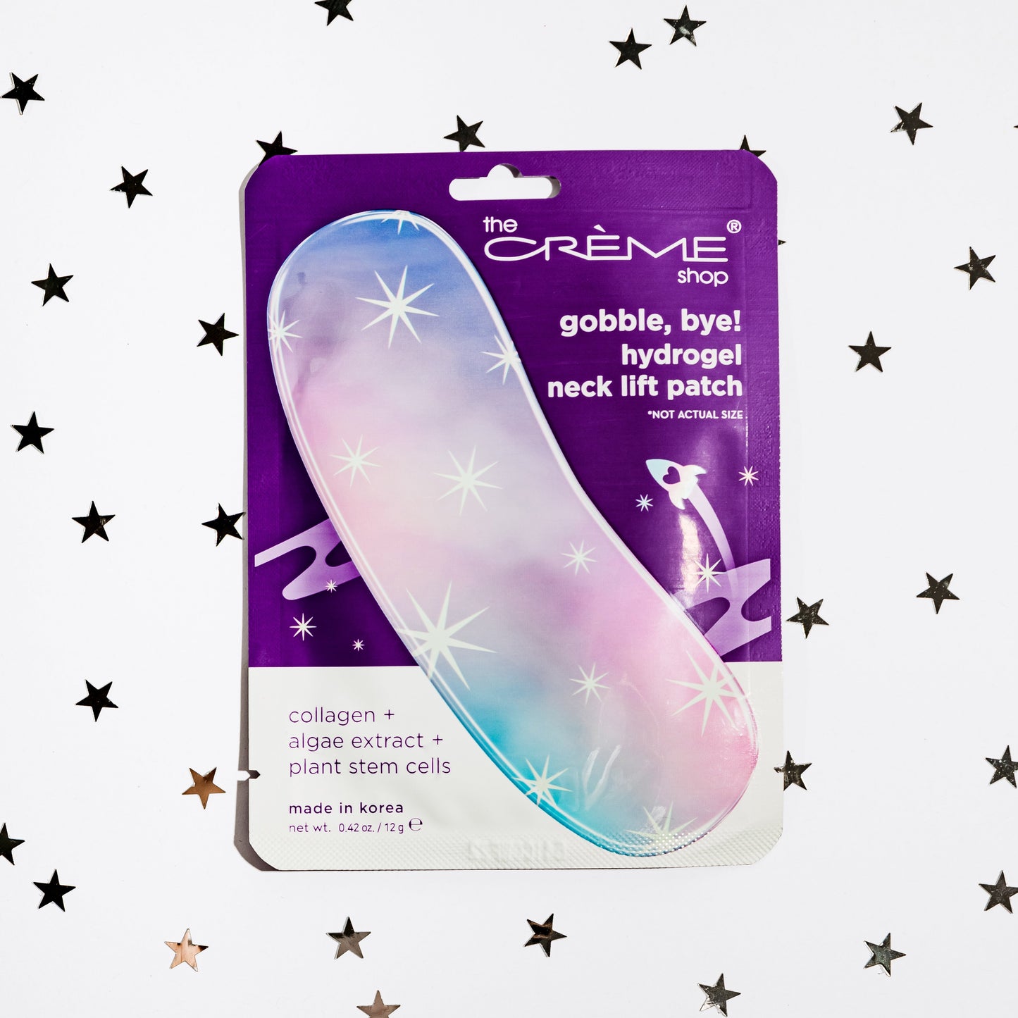 Gobble, Bye! Hydrogel Neck Lift Patch - Collagen + Algae Extract + Plant Stem Cells Neck Lift Patches - The Crème Shop