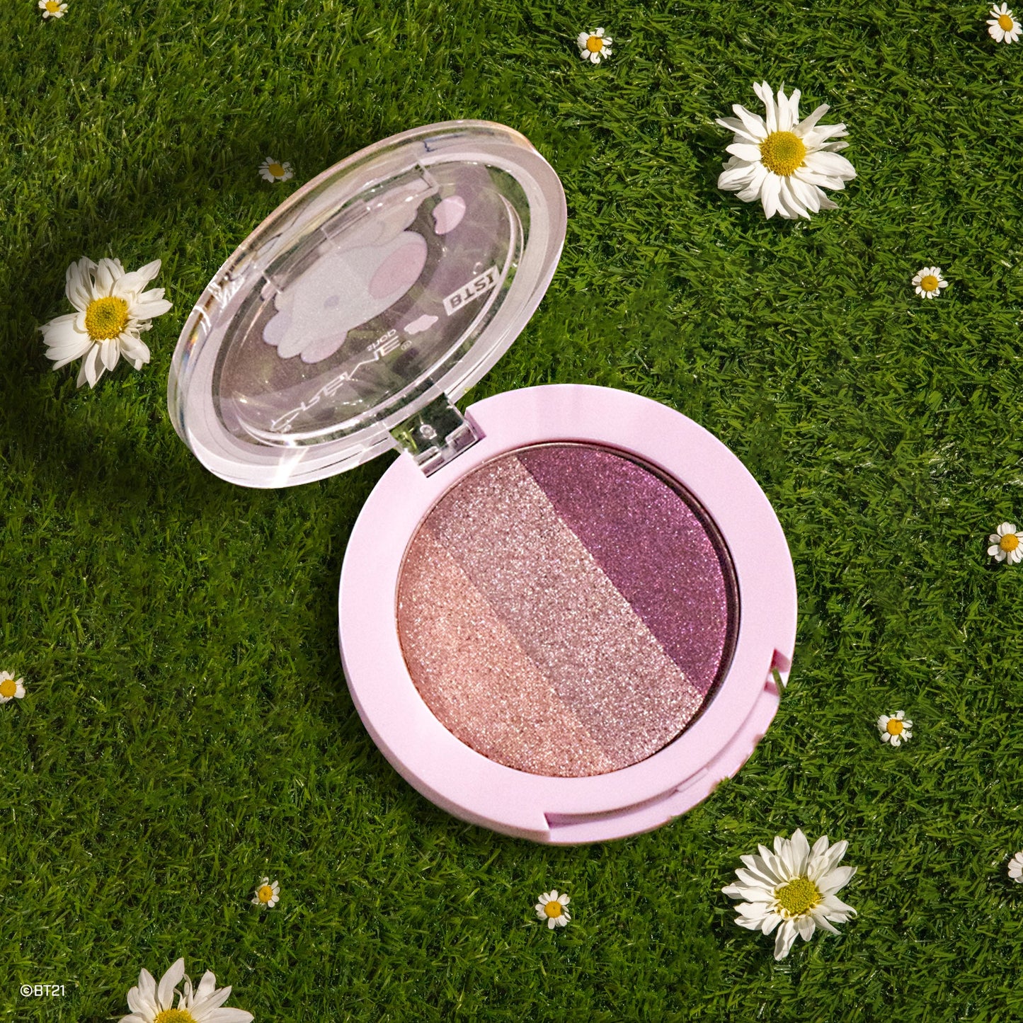 MANG Ultra-Pigmented Eyeshadow Trio - Grape Jelly Bean Eyeshadow Trio The Crème Shop x BT21 BABY