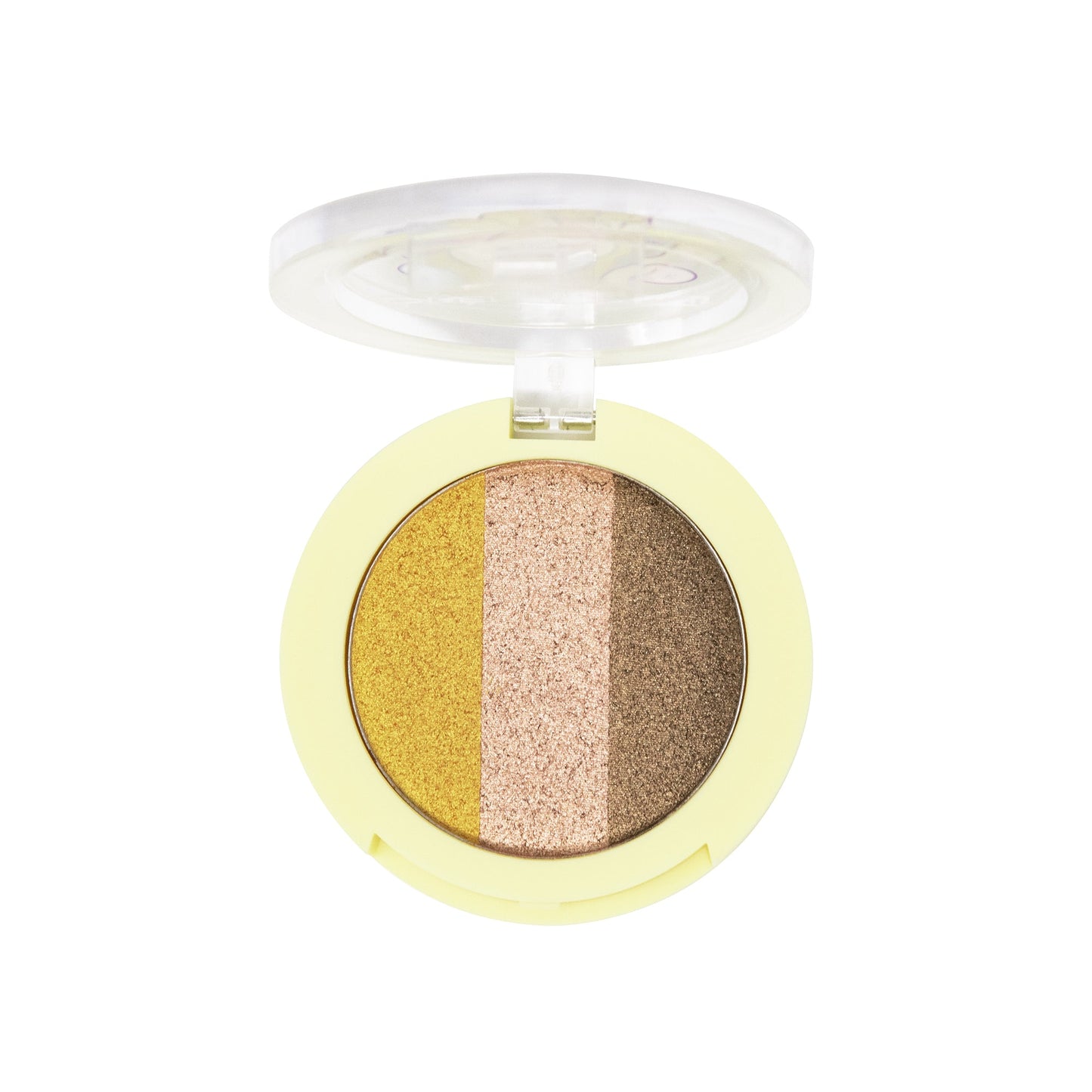 CHIMMY Ultra-Pigmented Eyeshadow Trio - Banana Taffy Eyeshadow Trio The Crème Shop x BT21 BABY