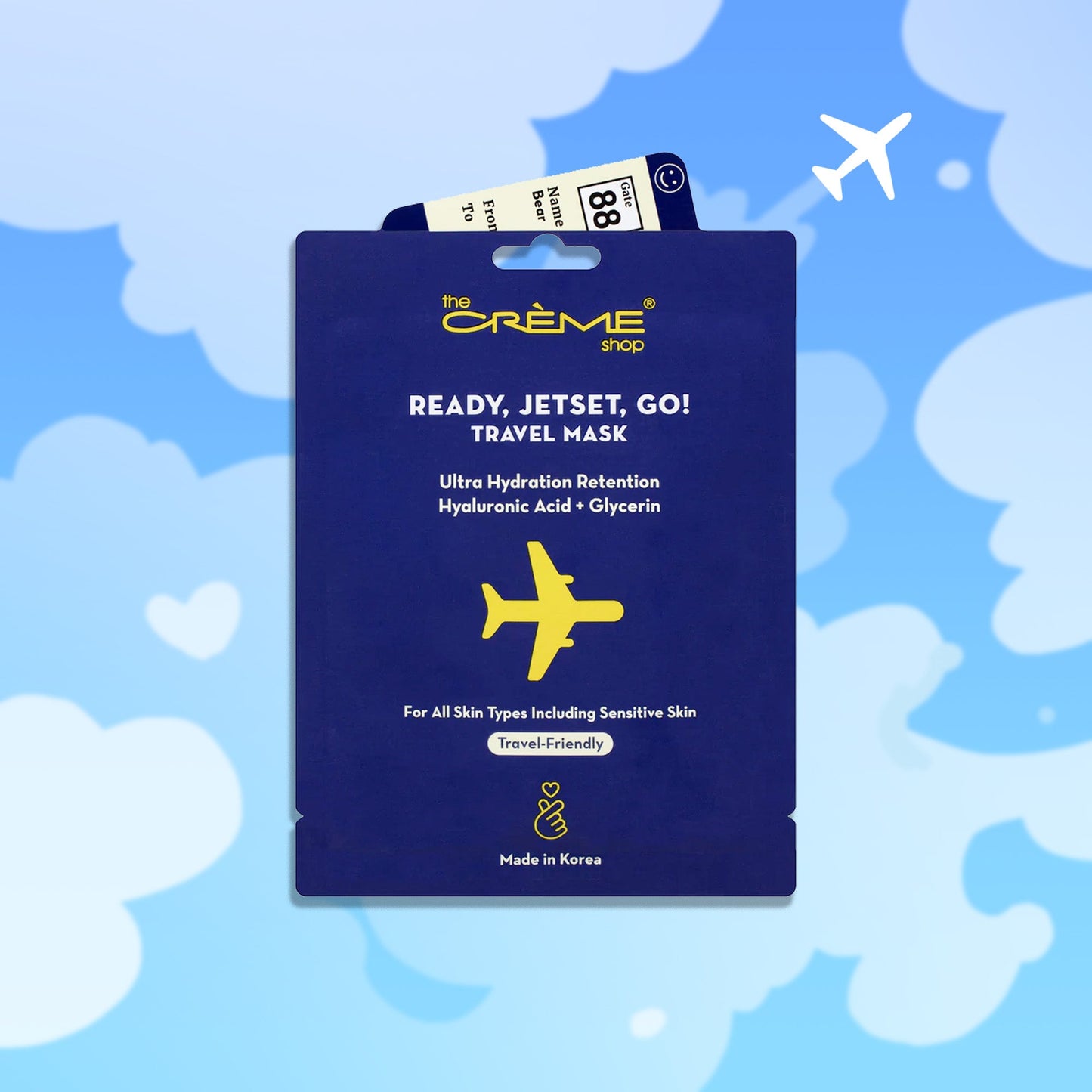 Ready, Jetset, Go! Travel Mask Sheet masks The Crème Shop