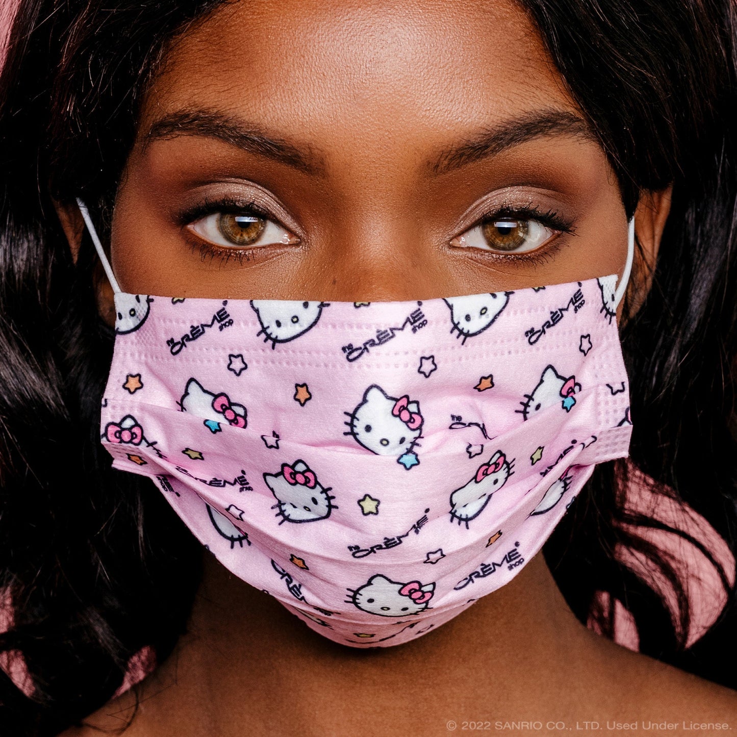 Hello Kitty 3-Ply Disposable Protective Face Mask | Cosmic Cutie Protective Masks - The Crème Shop x Sanrio