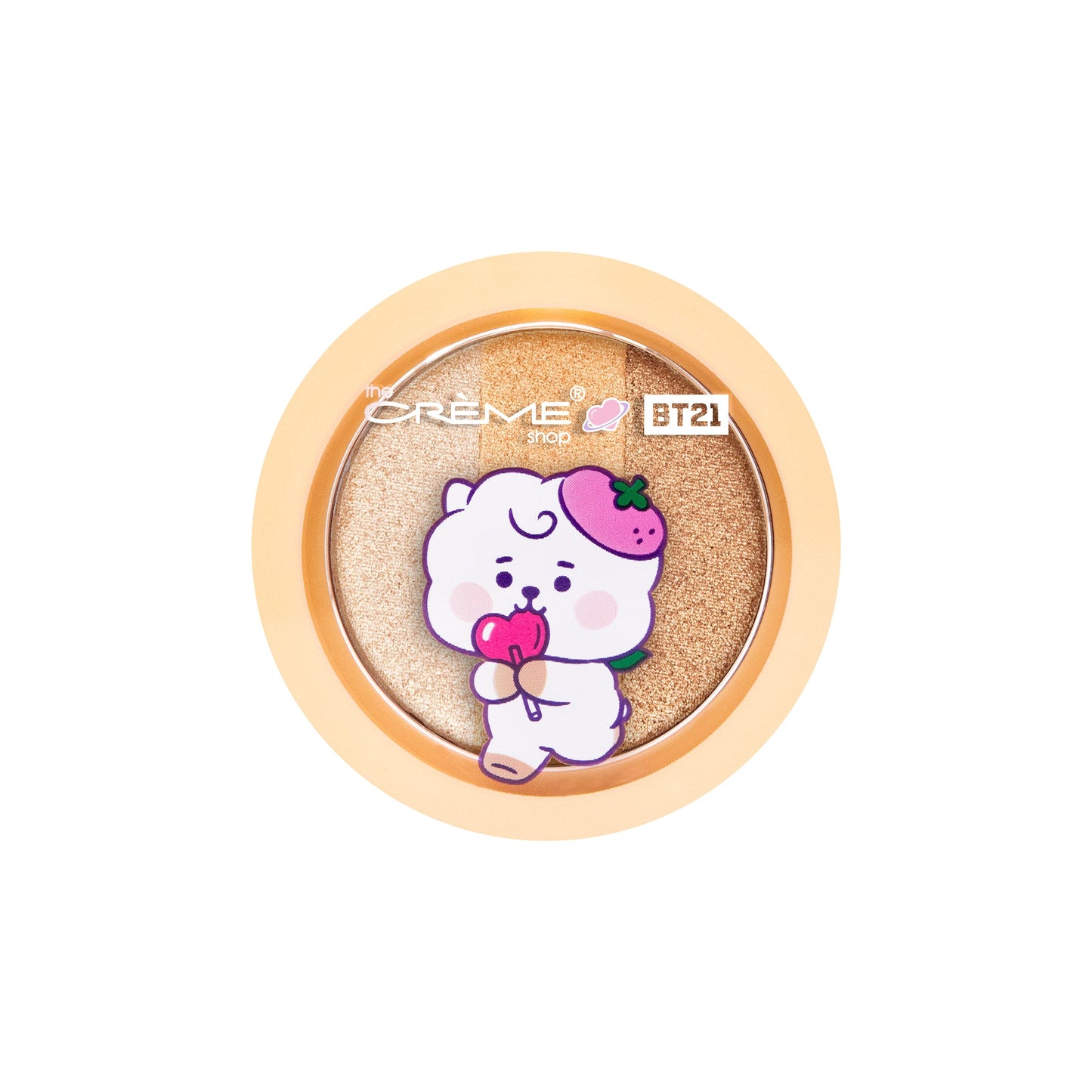 RJ Ultra-Pigmented Eyeshadow Trio - Golden Lolly Eyeshadow Trio The Crème Shop x BT21 BABY