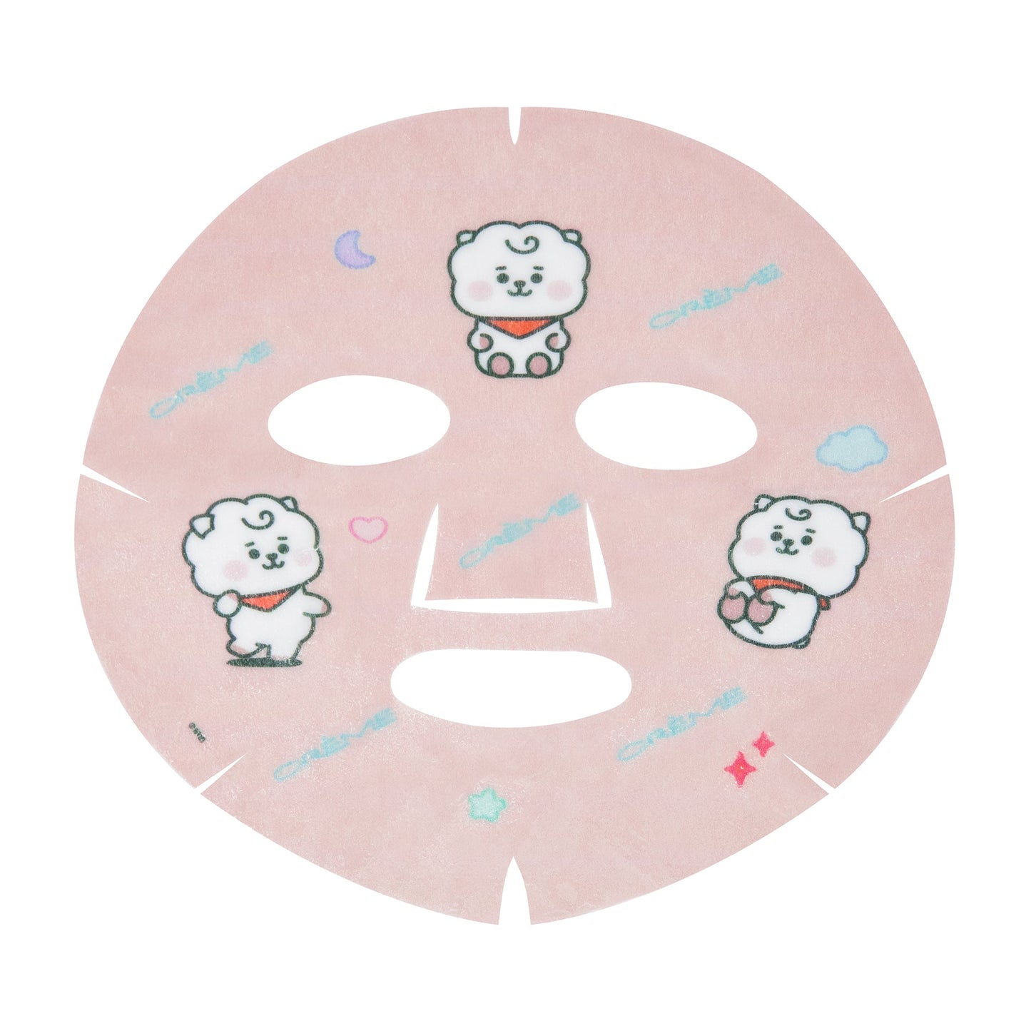 SOFT Like Baby RJ Printed Essence Sheet Mask (Vitamin C, Bakuchiol, Lychee) Sheet masks The Crème Shop x BT21 BABY