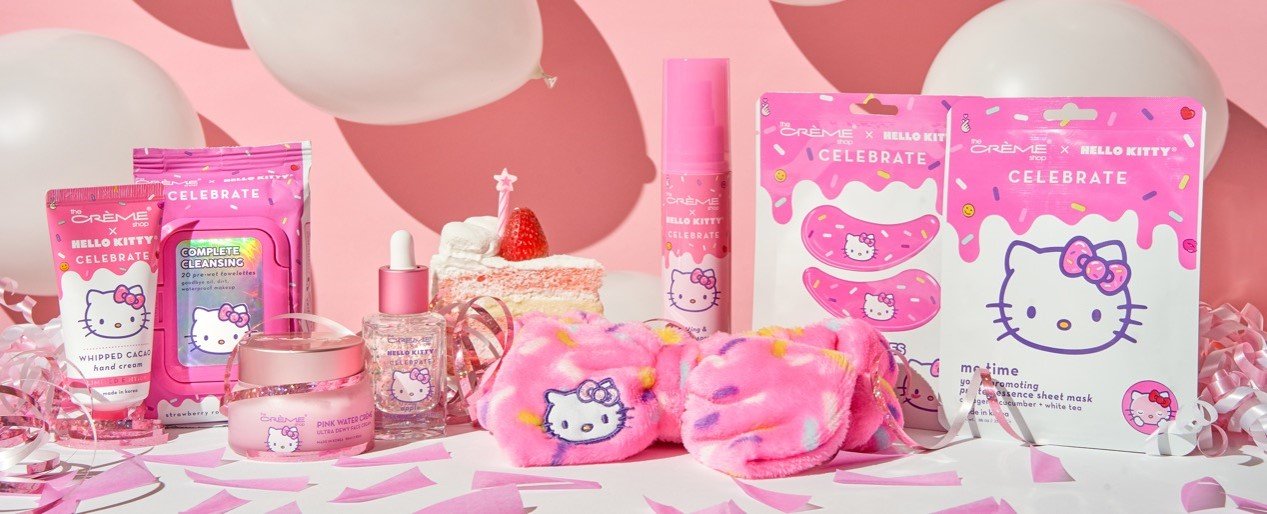 The Crème Shop x Hello Kitty CELEBRATE