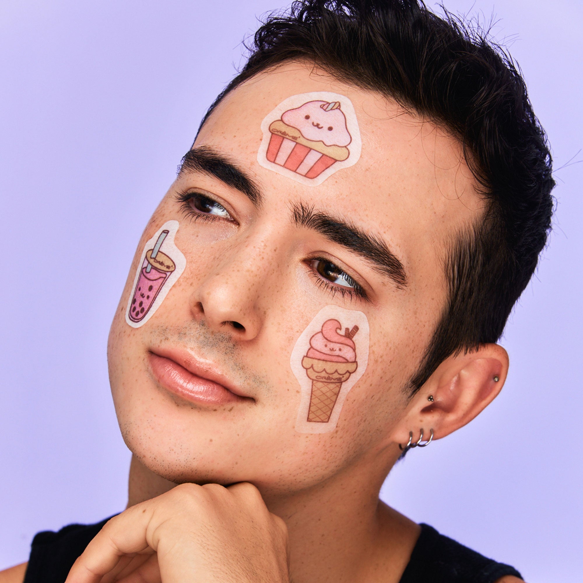 Targeted Hydration Patches For Acne Prone Skin - "Sweet Treats" (3 Pack) Patches The Crème Shop 