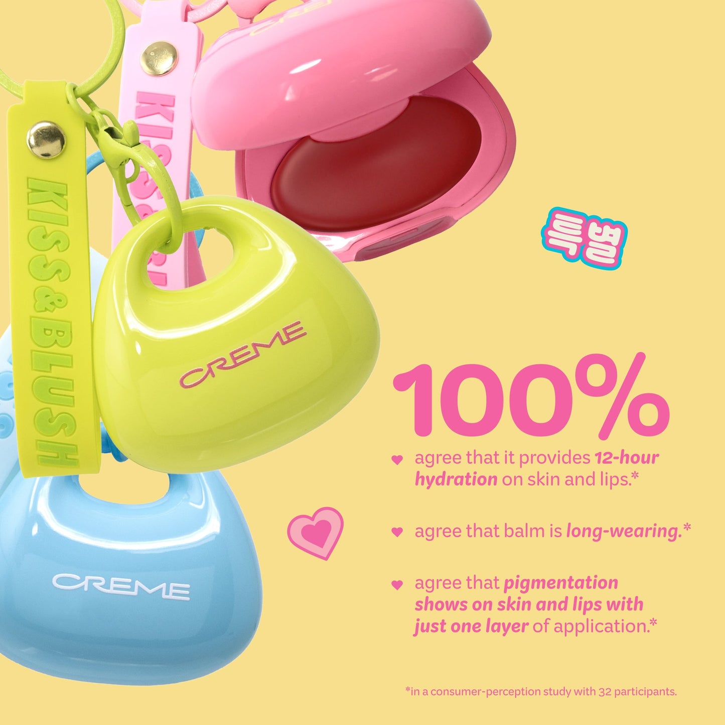 Crème Kiss & Blush Lip Balm and Blush The Crème Shop 