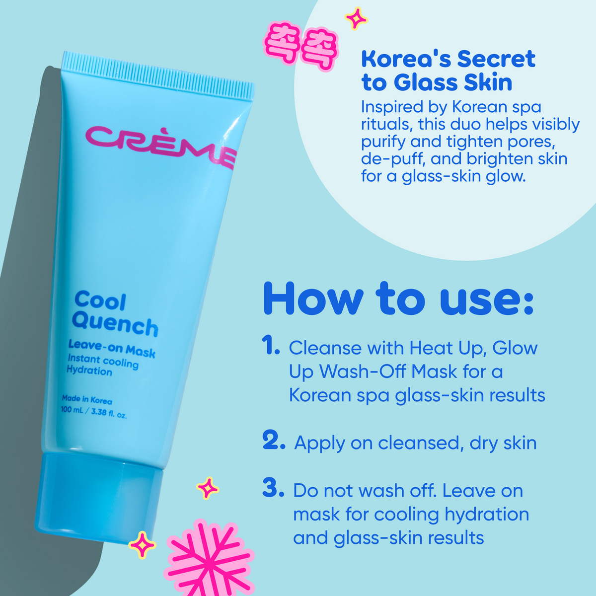 Cool Quench Leave On Mask