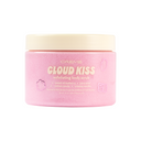 Cloud Kiss Exfoliating Body Scrub — pink jar with a cream-colored lid