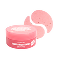 Gelly Brightening Under Eye Patches — pink jar with curved under-eye gel patches