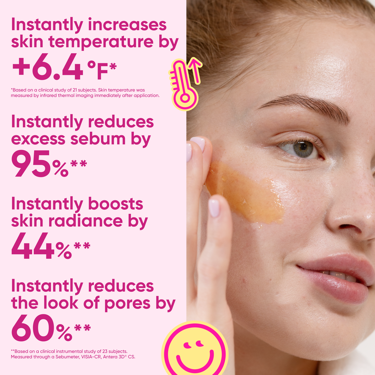Heat Up, Glow Up Wash Off Mask