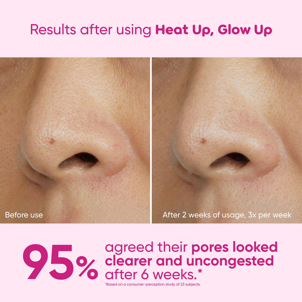 Heat Up, Glow Up Wash Off Mask