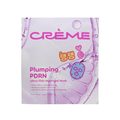 PDRN Ultra-Thin Hydrogel Mask — front of the purple Plumping PDRN mask pouch
