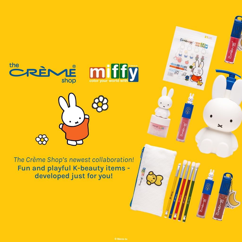Miffy Compact Mirror, Dual-Sided HD Durable Mirror The Crème Shop 