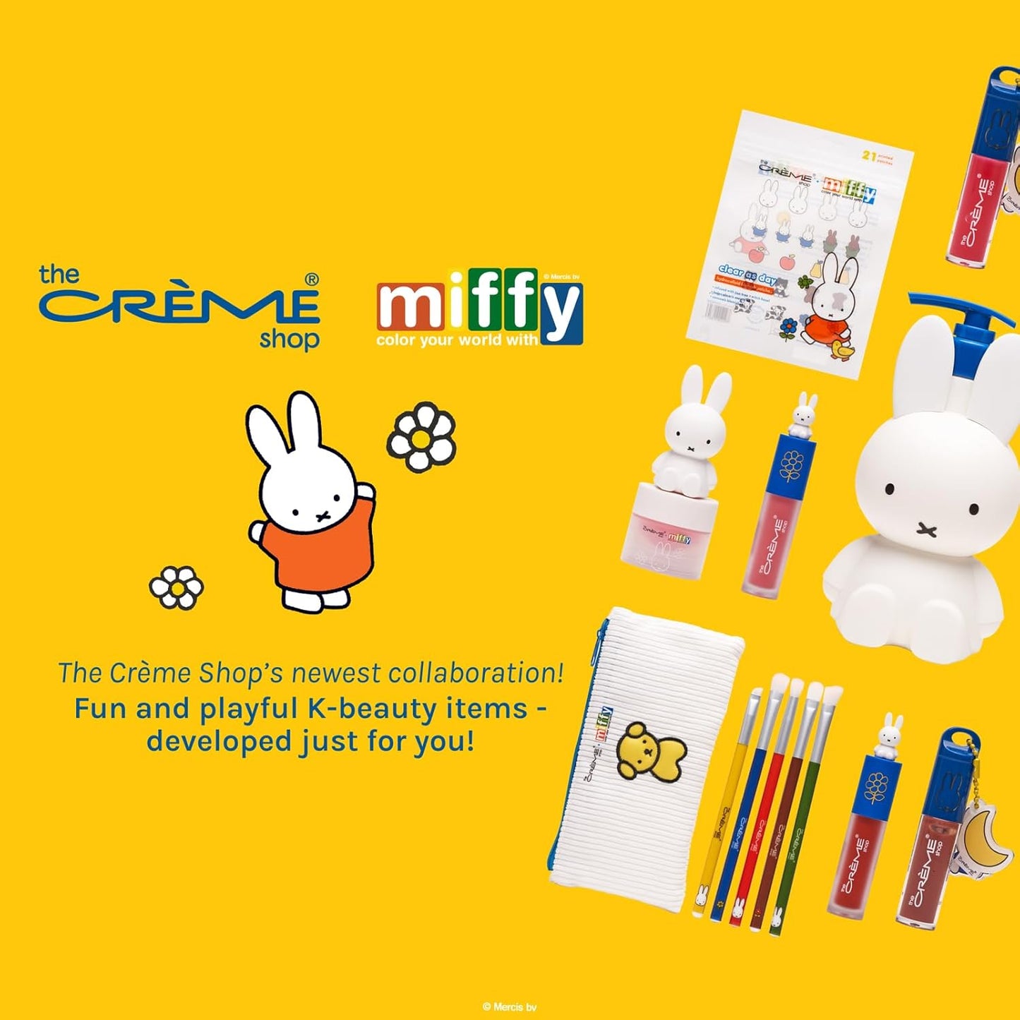 Miffy Perfect Travel Makeup Bag The Crème Shop 