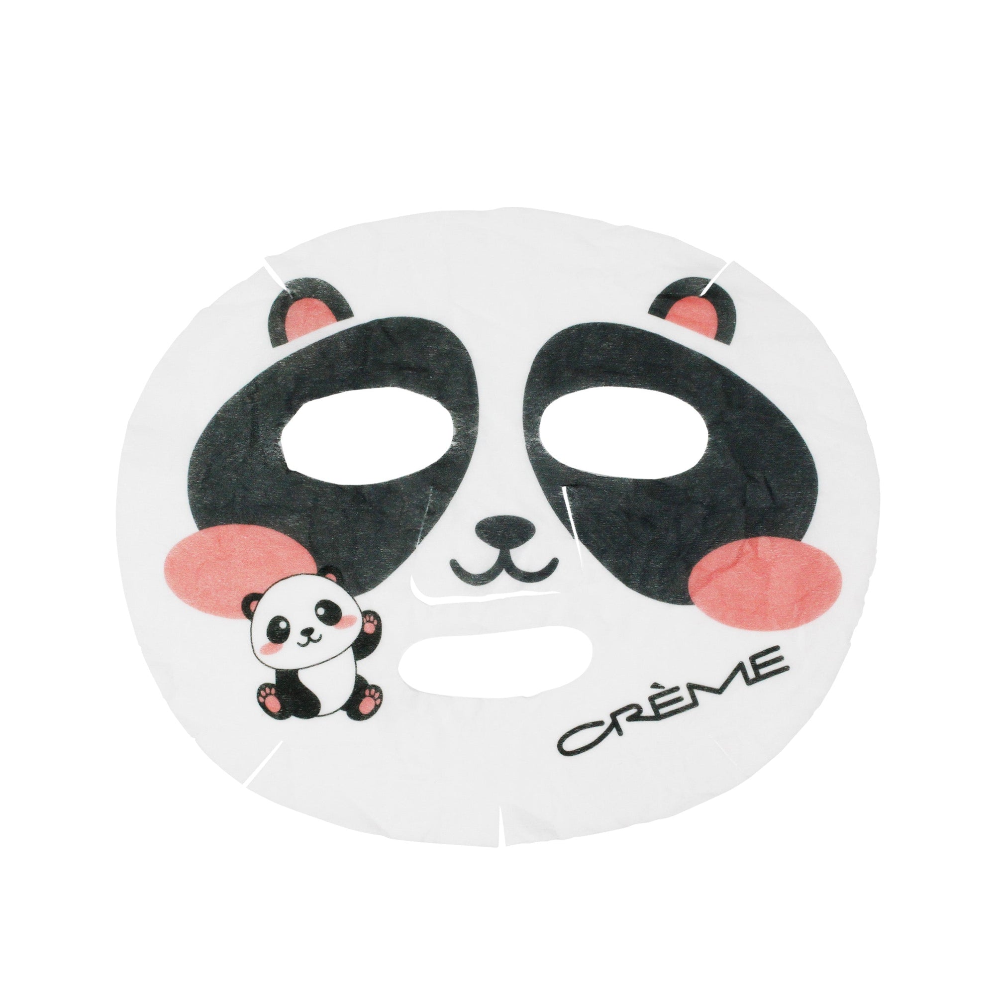 Be Bright, Skin! Animated Kawaii Panda Face Mask Animated Sheet Masks The Crème Shop 