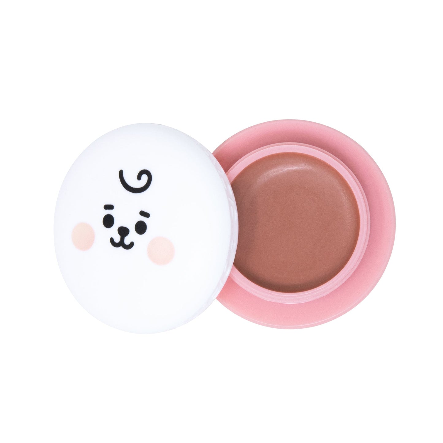 Hello Kitty & BT21 RJ Moisturizing Macaron Lip Balm Duo, Honeydew flavored