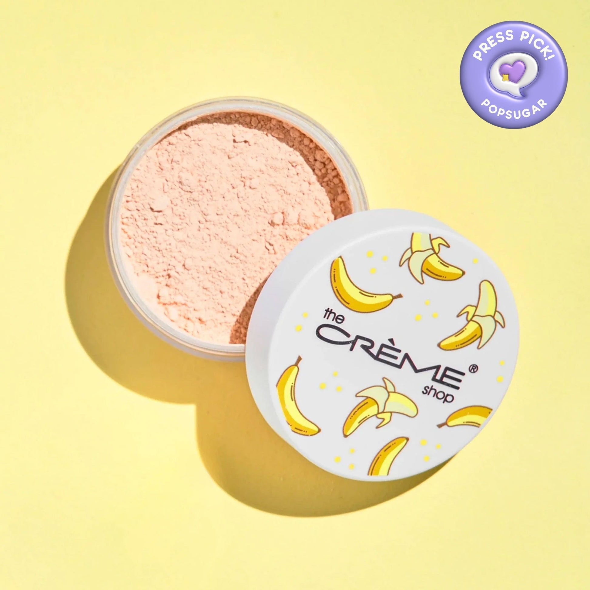 GO BANANAS! Brightening Banana Powder Setting Powder The Crème Shop 