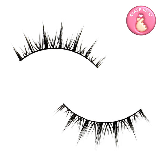 Anime-Effect Faux Mink Lashes in "Bling Bling!" 3D lashes The Crème Shop 