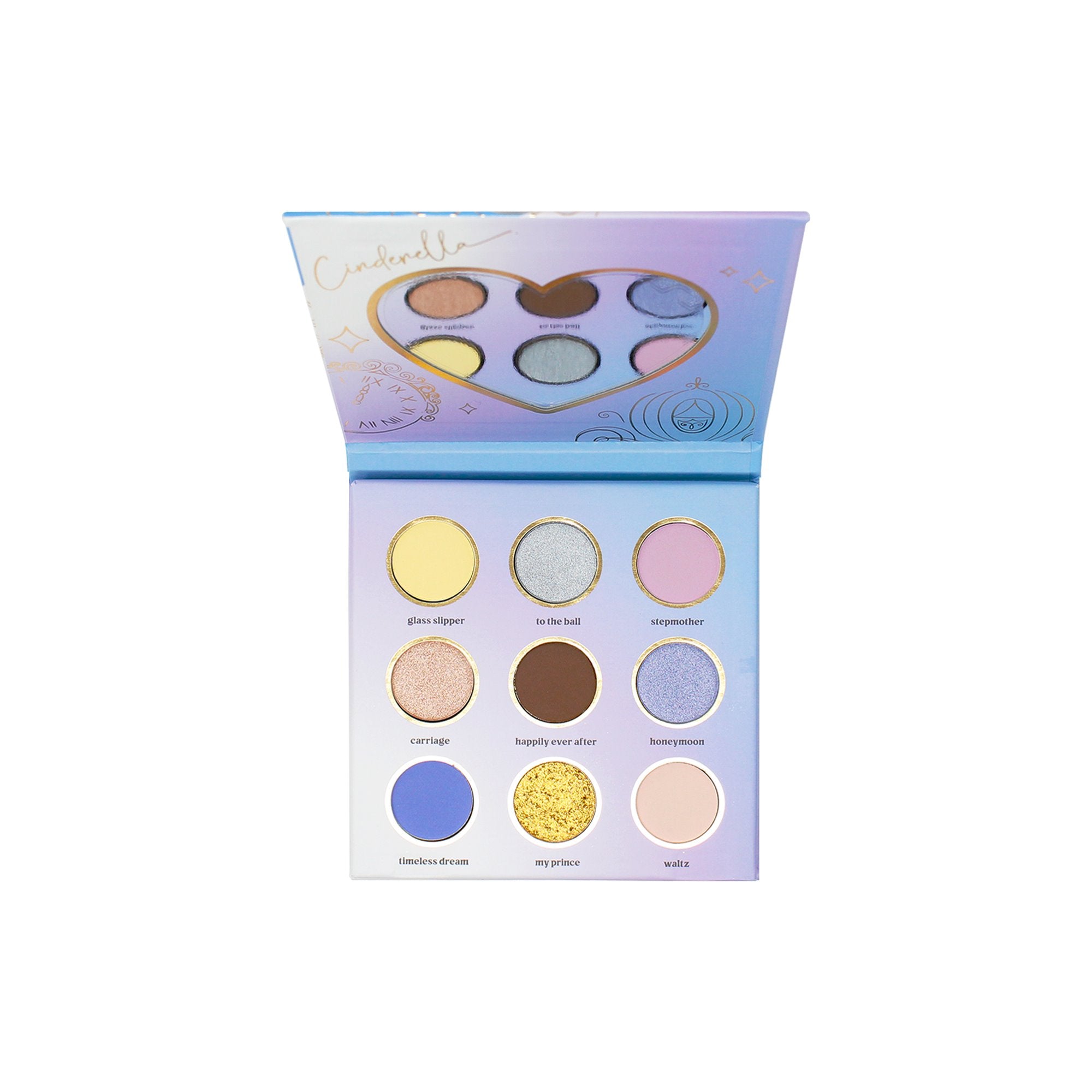 The Crème Shop x Disney Princesses - 9 Color Eyeshadow Palette Eyeshadow Palette The Crème Shop x Disney 