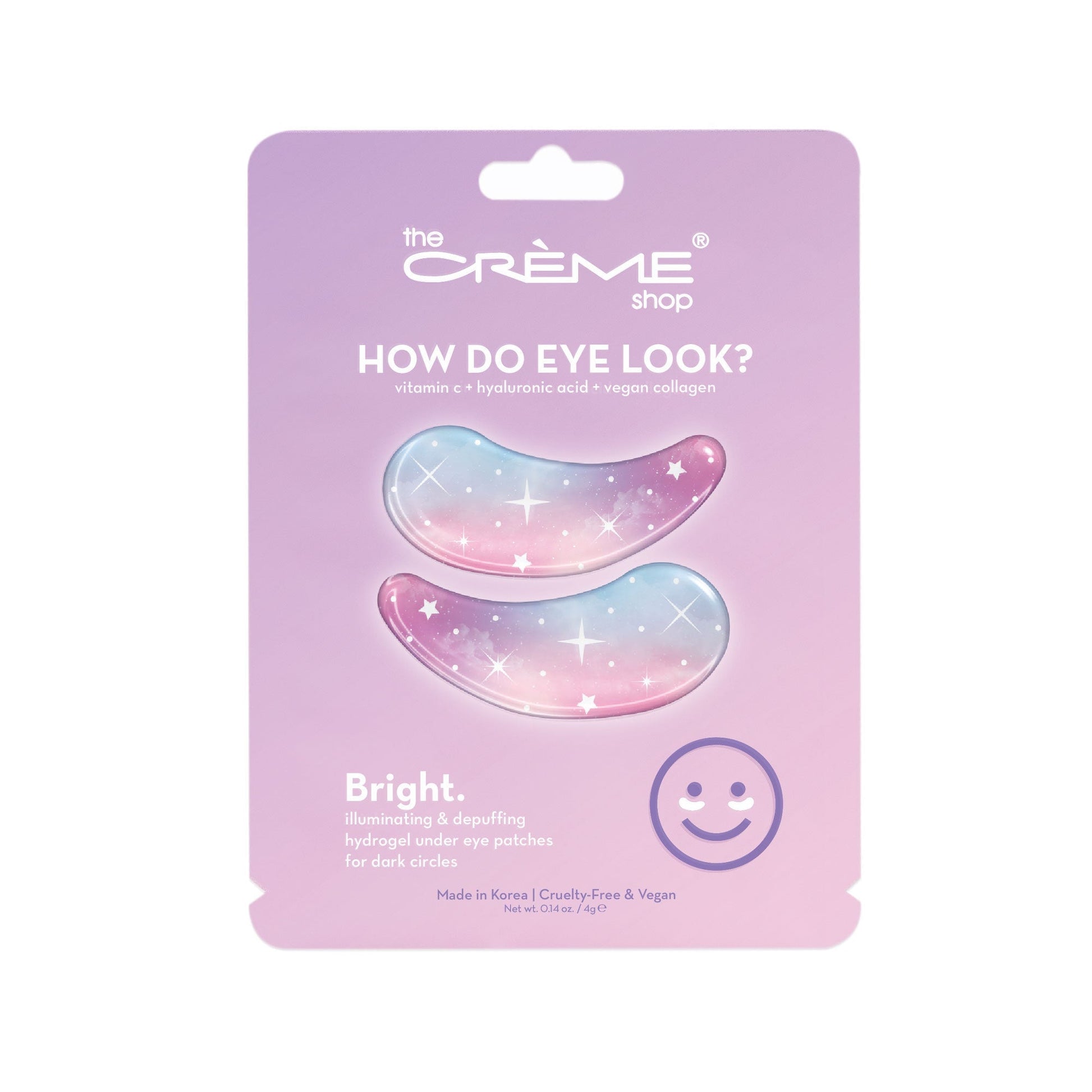 How Do Eye Look? Bright Under Eye Patches for brightening & depuffing Under Eye Patches The Crème Shop, $4 