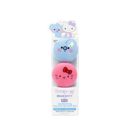 Hello Kitty & BT21 KOYA Moisturizing Macaron Lip Balm Duo, $18