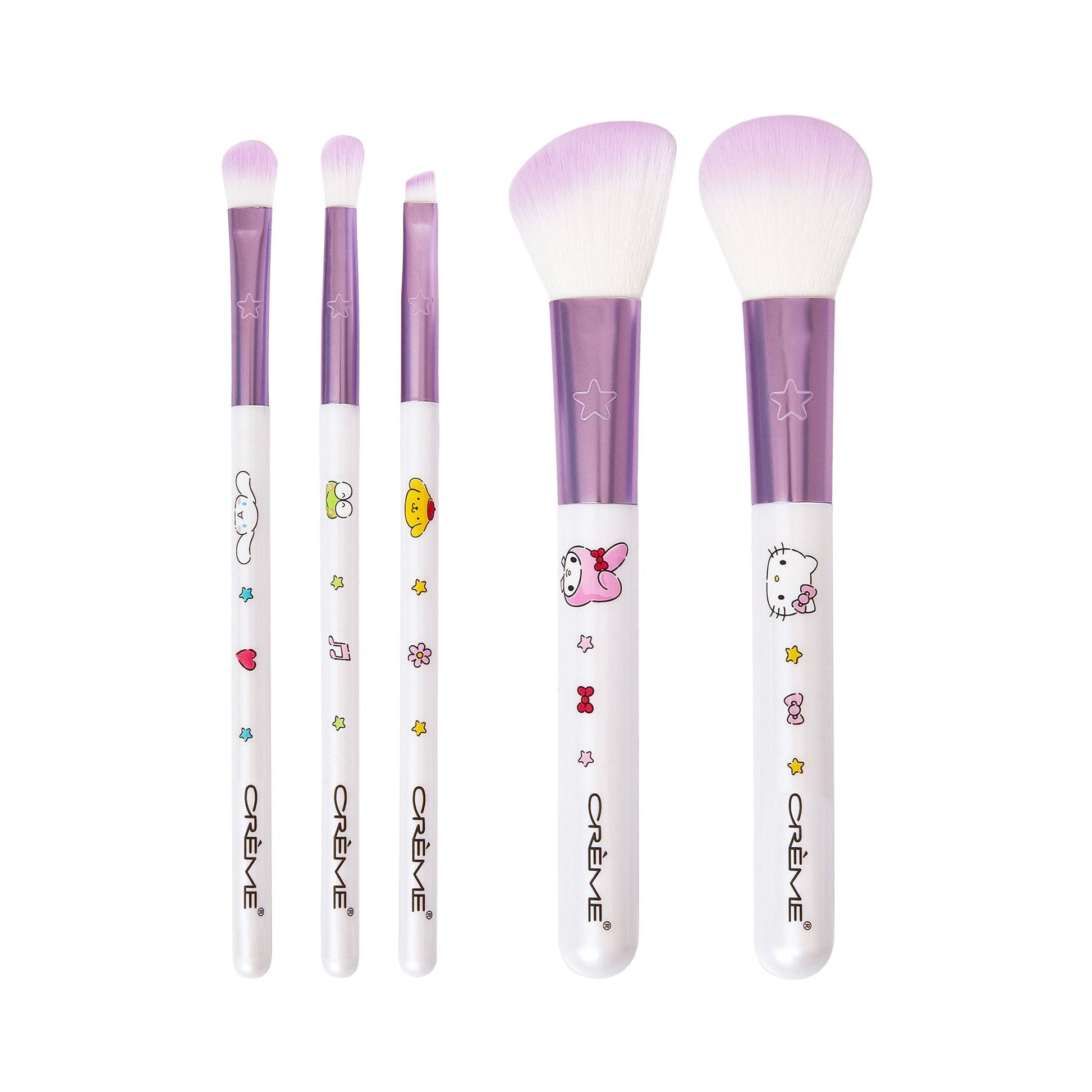 The Crème Shop x Hello Kitty – Holiday Flawless Finish Brush Collection (Set of 5) Brush Sets The Crème Shop x Sanrio 