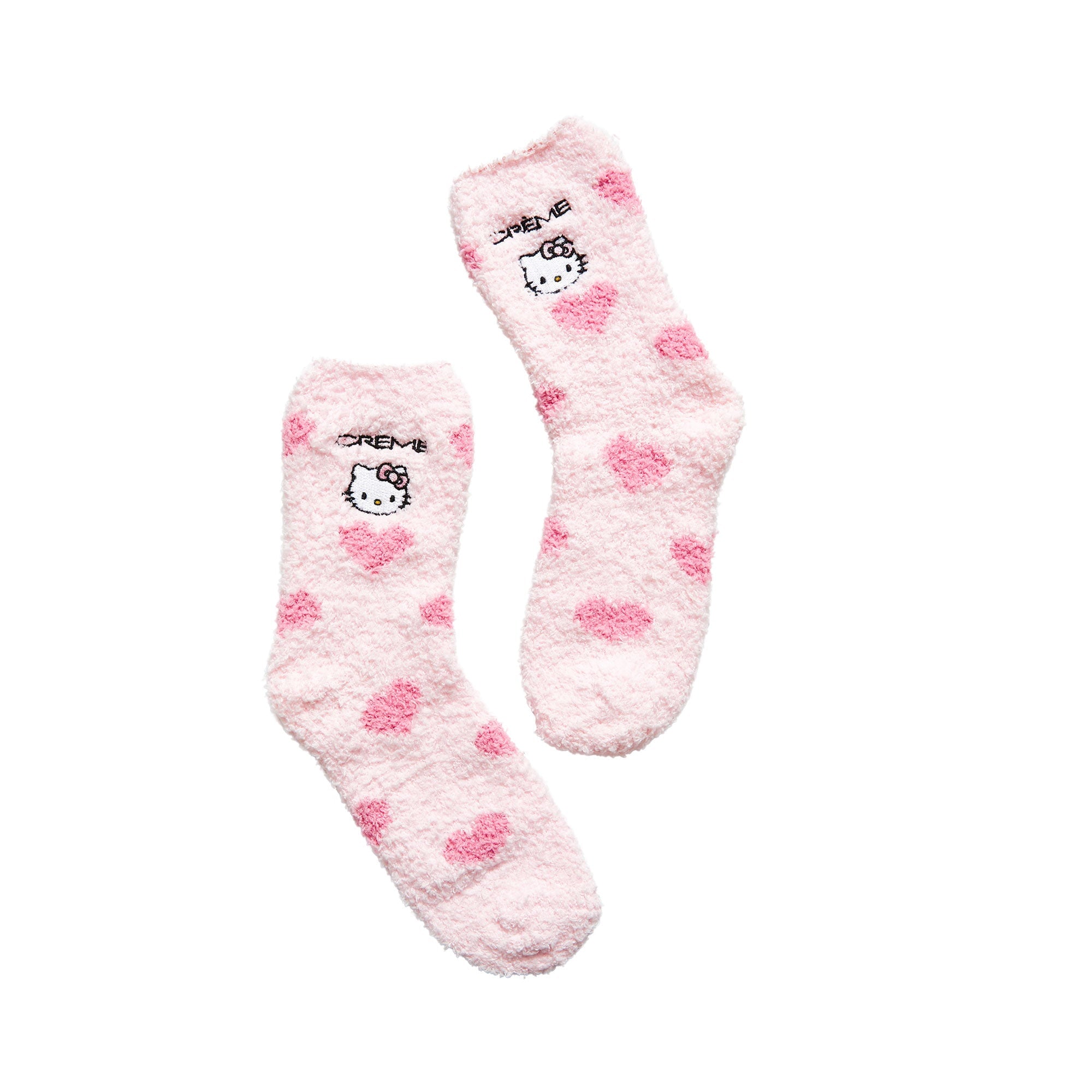 Hello Kitty Sole Soft! Infused Cozy Socks - Sweetheart Socks The Crème Shop x Sanrio 