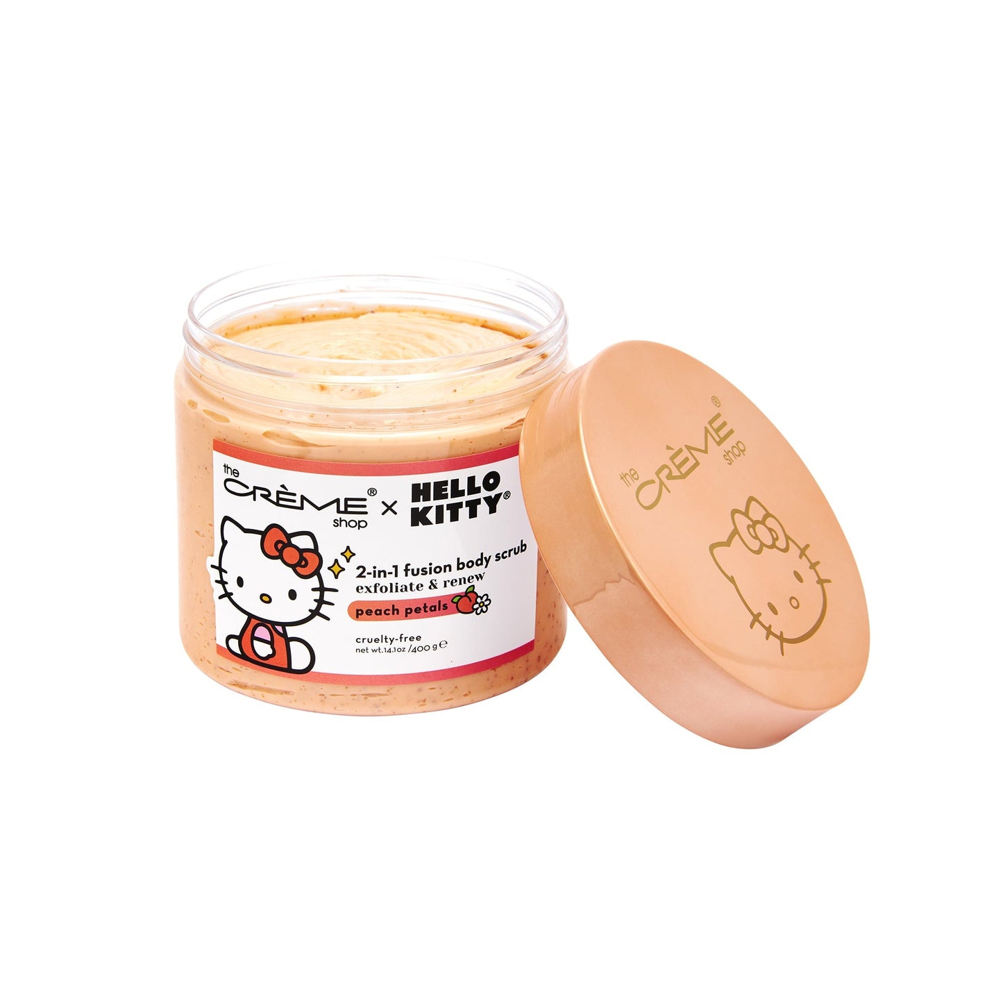Hello Kitty Silky Skin Spa Set - Peach Petals Skin Care The Crème Shop x Sanrio 