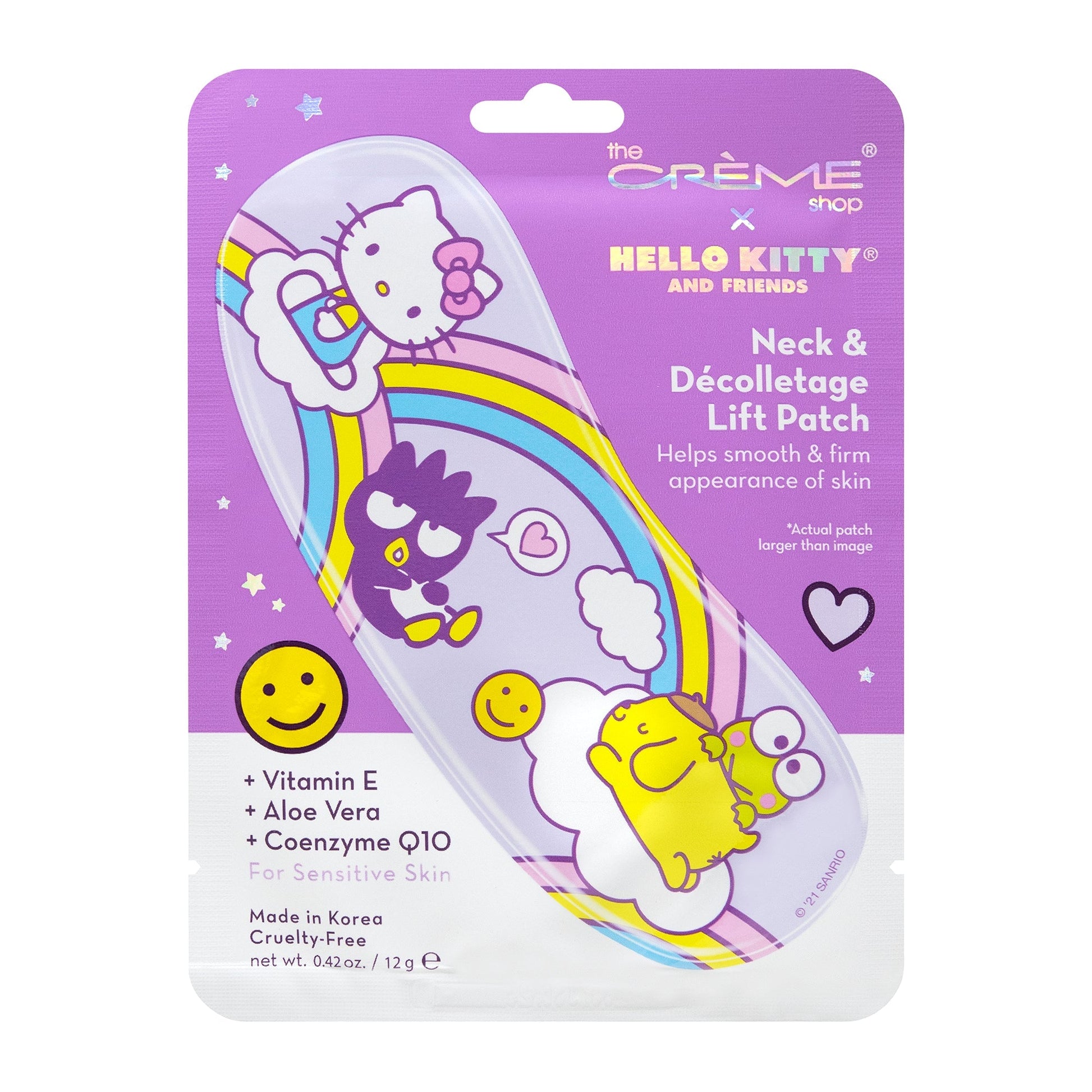 Hello Kitty and Friends Neck & Décolletage Lift Patch The Crème Shop