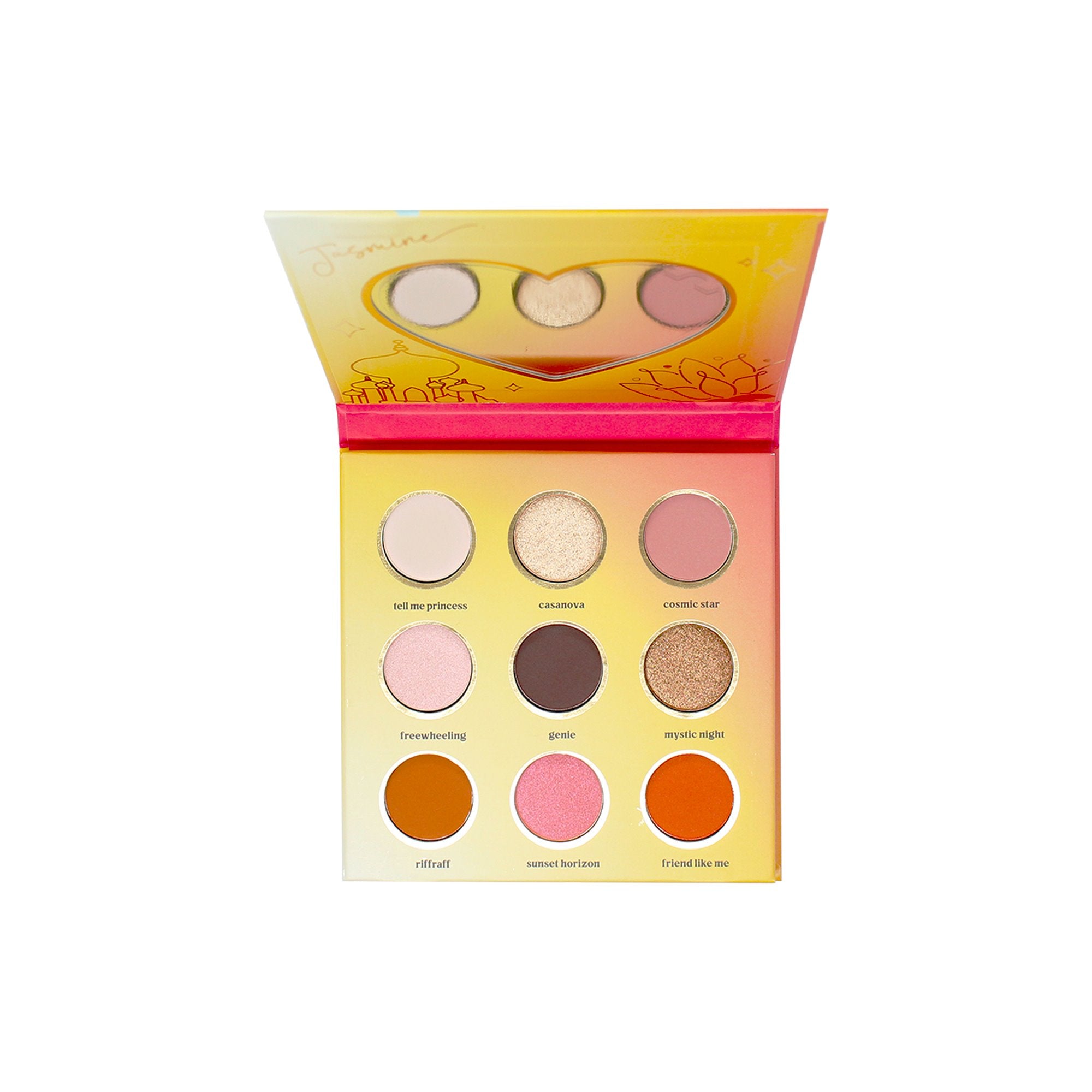 The Crème Shop x Disney Princesses - 9 Color Eyeshadow Palette Eyeshadow Palette The Crème Shop x Disney 