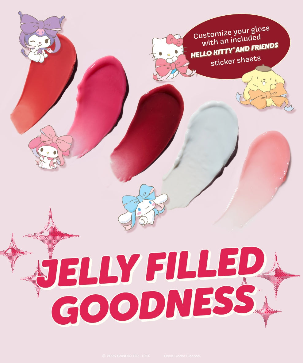 Hello Kitty and Friends Lip Peptides Bundle Skin Care The Crème Shop x Sanrio 